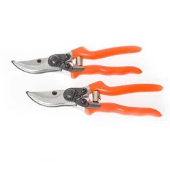Pair Of Red Handle Secateurs