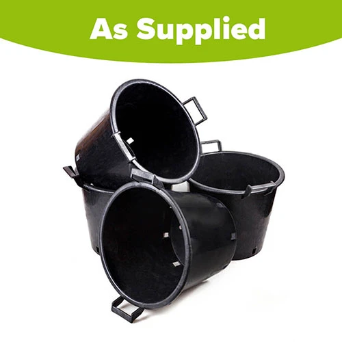4 Heavy Duty Pots 40cm (16in) 4 4 Heavy Duty Pots 40cm (16in) - Image 4