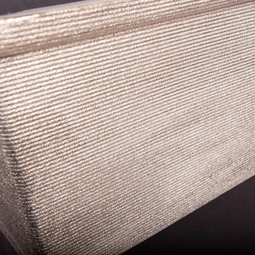 'Hendrix' Tall Square Planter 43cm (17in) Champagne Top 3 'Hendrix' Tall Square Planter 43cm (17in) Champagne Top - Image 3