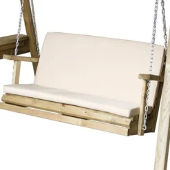 Miami 3 Seater Swing Seat With Cushion 7 Miami 3 Seater Swing Seat With Cushion -Verdant Vibes Zone 160505 3