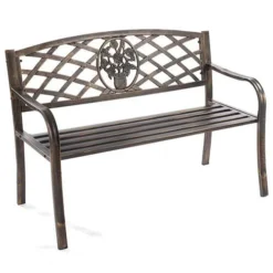 Coalbrookdale Garden Bench - Bronze 7 Coalbrookdale Garden Bench - Bronze -Verdant Vibes Zone 160793 3