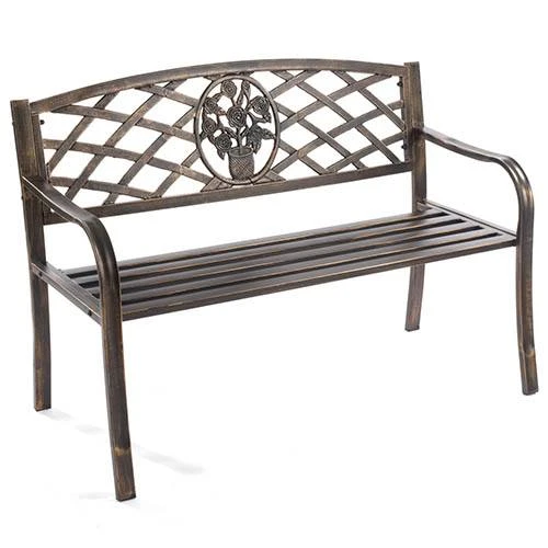Coalbrookdale Garden Bench - Bronze 4 Coalbrookdale Garden Bench - Bronze - Image 4