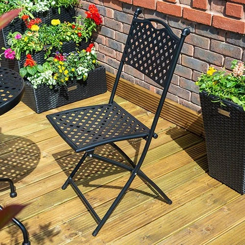 Havana Bistro Set-Black 2 Havana Bistro Set-Black - Image 2