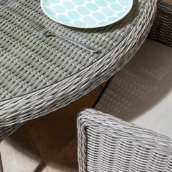 Prestbury 4 Seater Dining Set-Natural Stone 11 Prestbury 4 Seater Dining Set-Natural Stone -Verdant Vibes Zone 161226 4