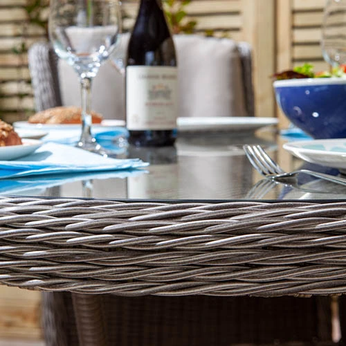 Prestbury 4 Seater Dining Set-Natural Stone 6 Prestbury 4 Seater Dining Set-Natural Stone - Image 6