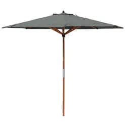 Willington Grey 2.7m Wooden Parasol