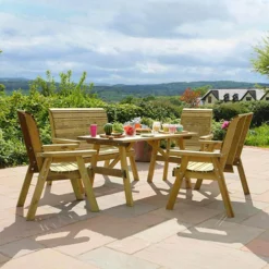 Freya Dining Set-6 Seater 9 Freya Dining Set-6 Seater -Verdant Vibes Zone 161401 2