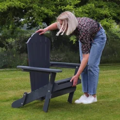 Folding Chair-Dark Grey 6 Folding Chair-Dark Grey -Verdant Vibes Zone 161411 2