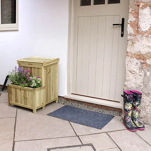 Parcel Safe Store With Planter 5 Parcel Safe Store With Planter - Image 5