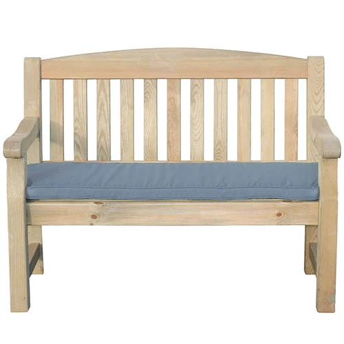 Emily Bench 2-Seater Dark Grey Seat Pad 4ft 1 Emily Bench 2-Seater Dark Grey Seat Pad 4ft