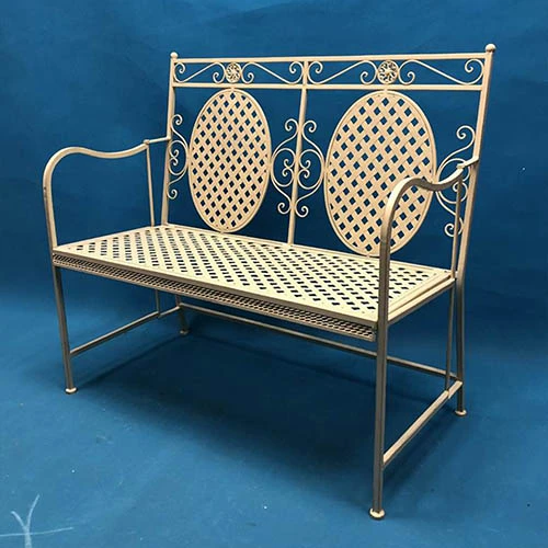 Cream Caf? 2 Seater Folding Bench 1 Cream Caf? 2 Seater Folding Bench